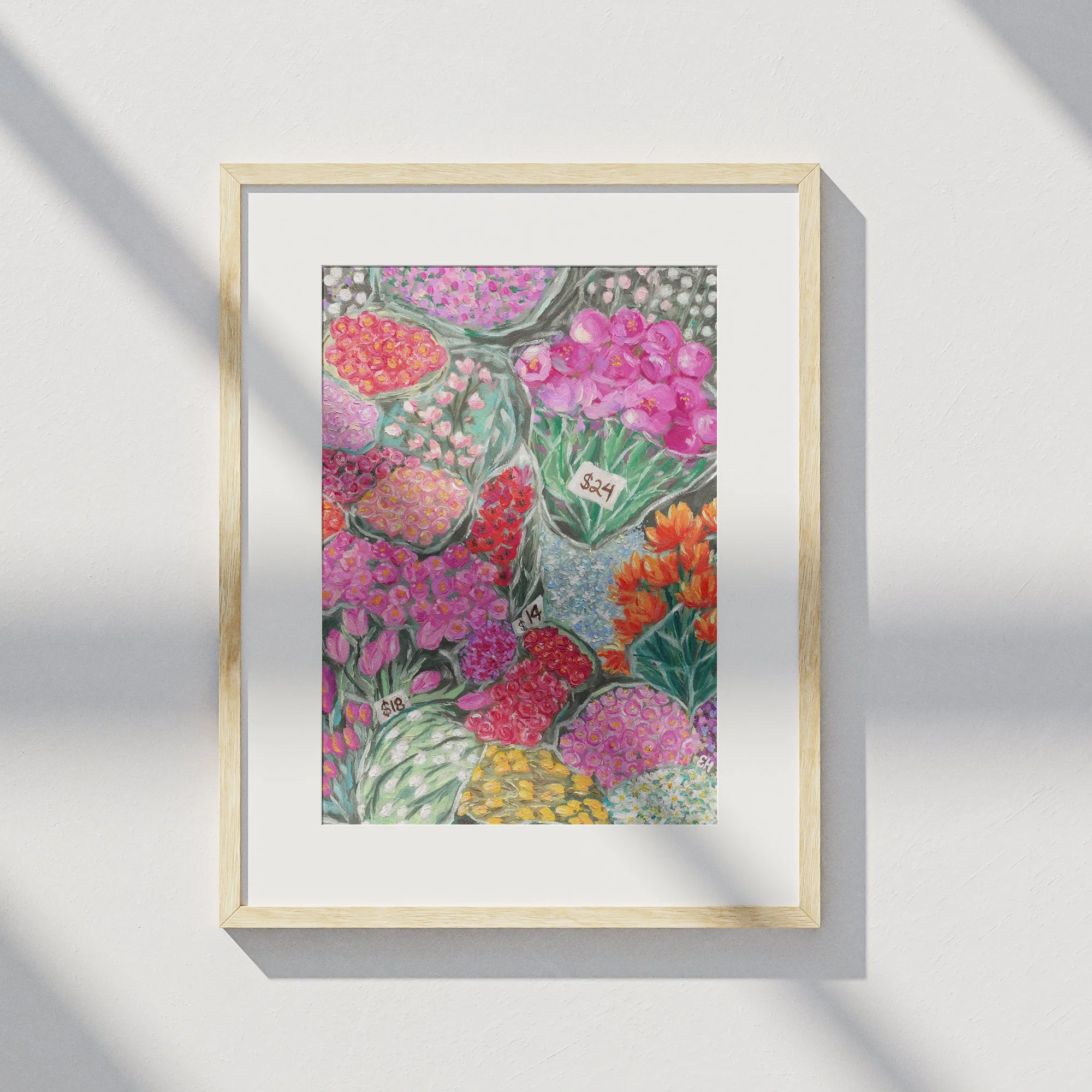 'The Market—Stall No. 1: In Bloom' Print
