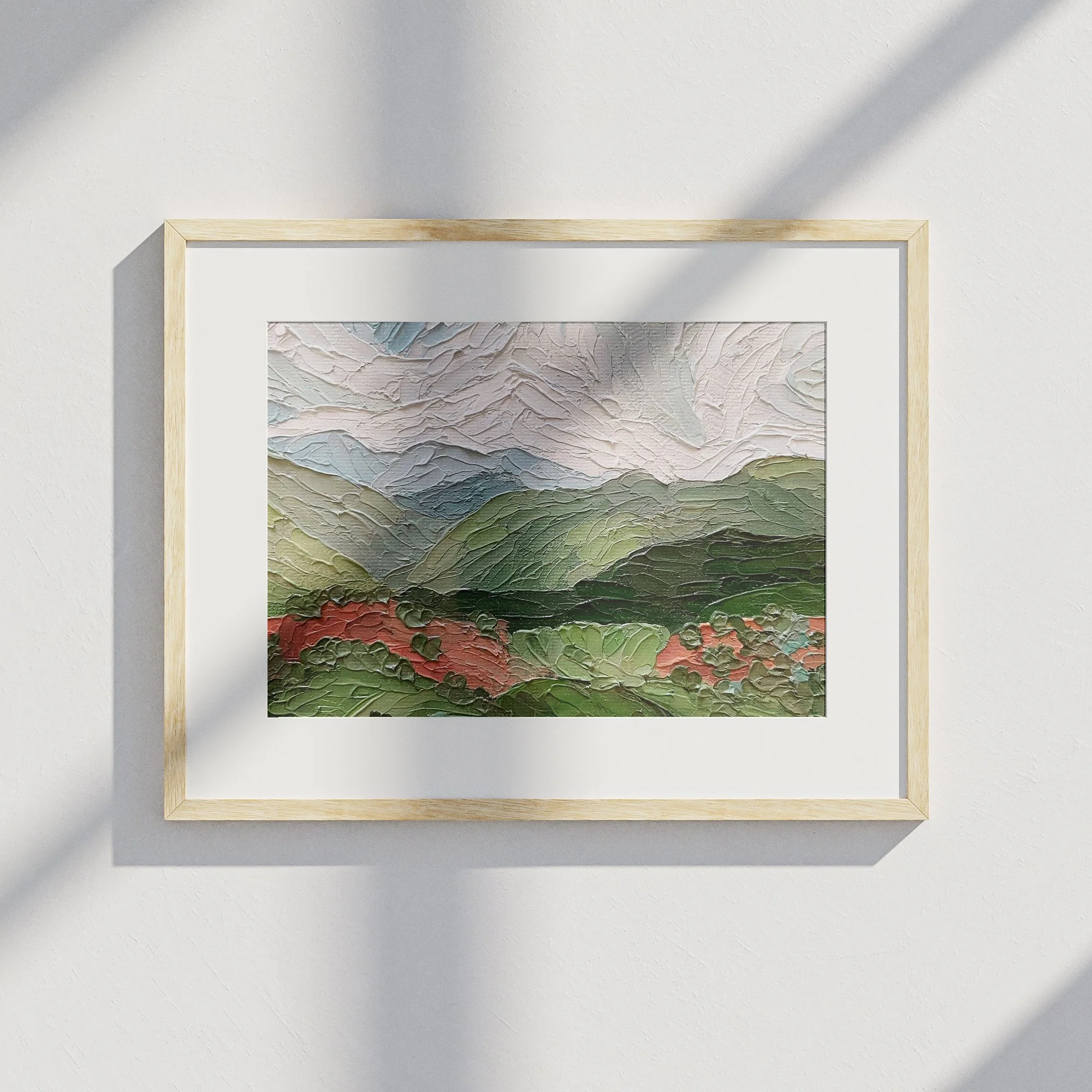 "Between the Hills" Print