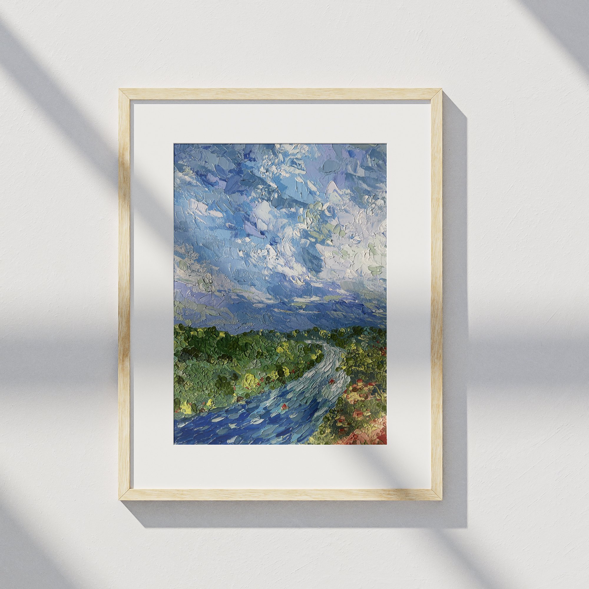 "Cerulean Blue" Print
