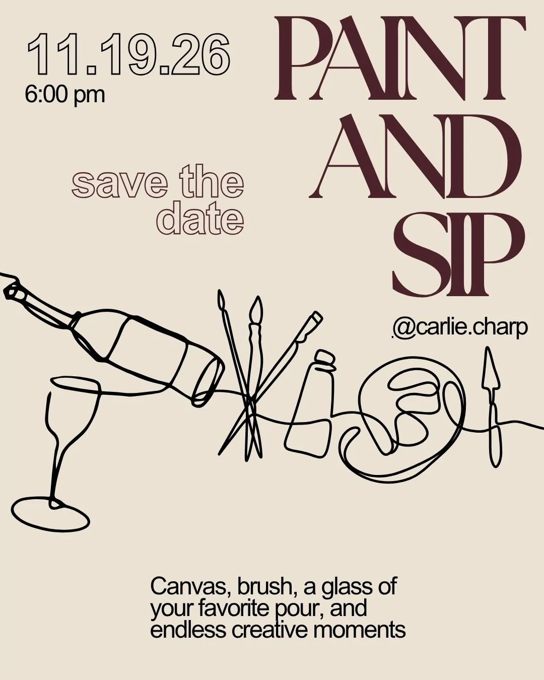 PAINT &amp; SIP 