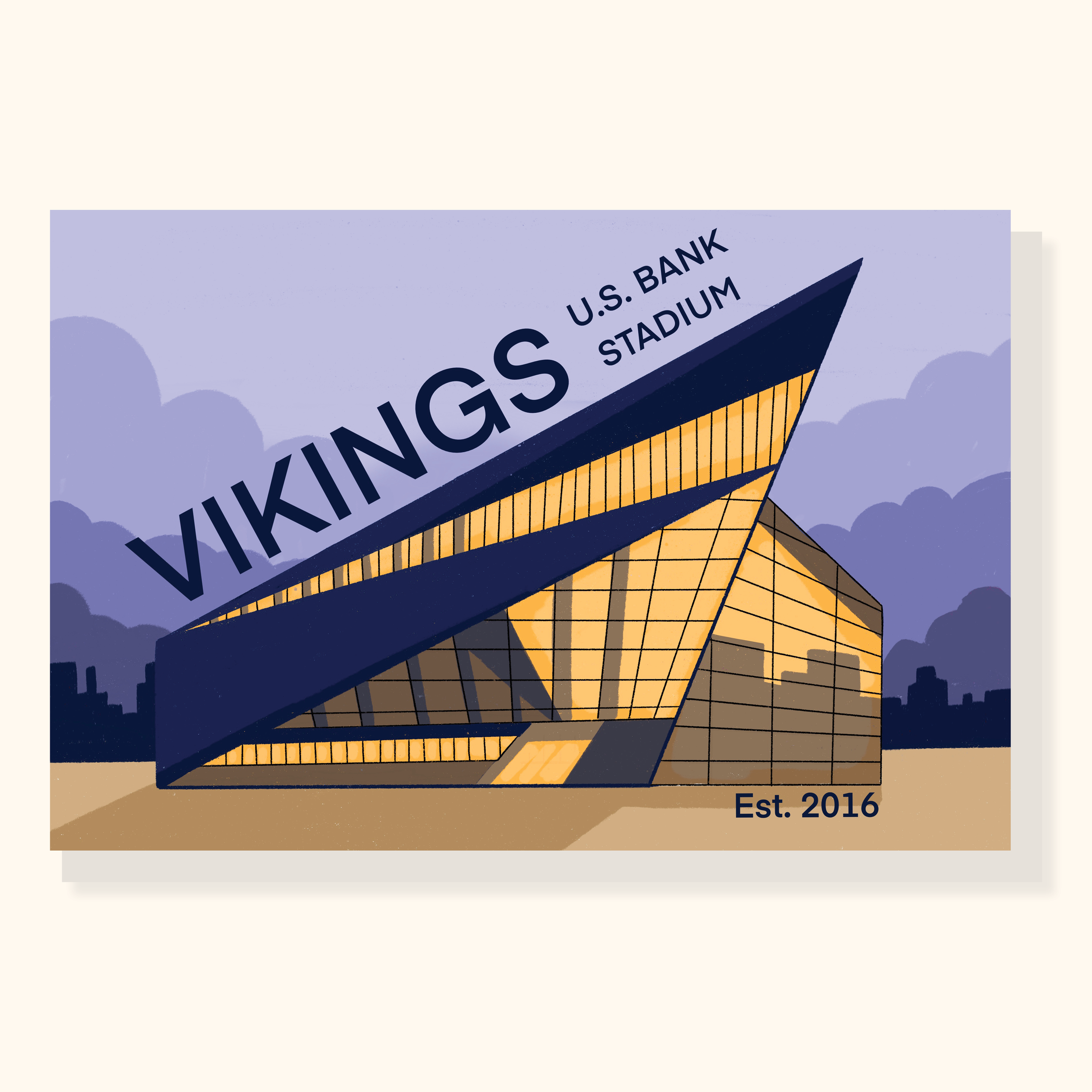 Football Stadium Print