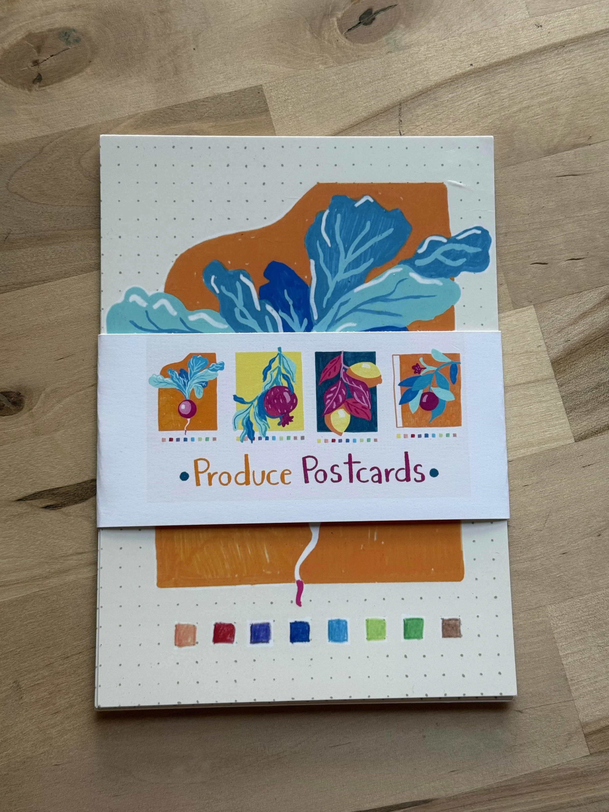 Produce Post Cards