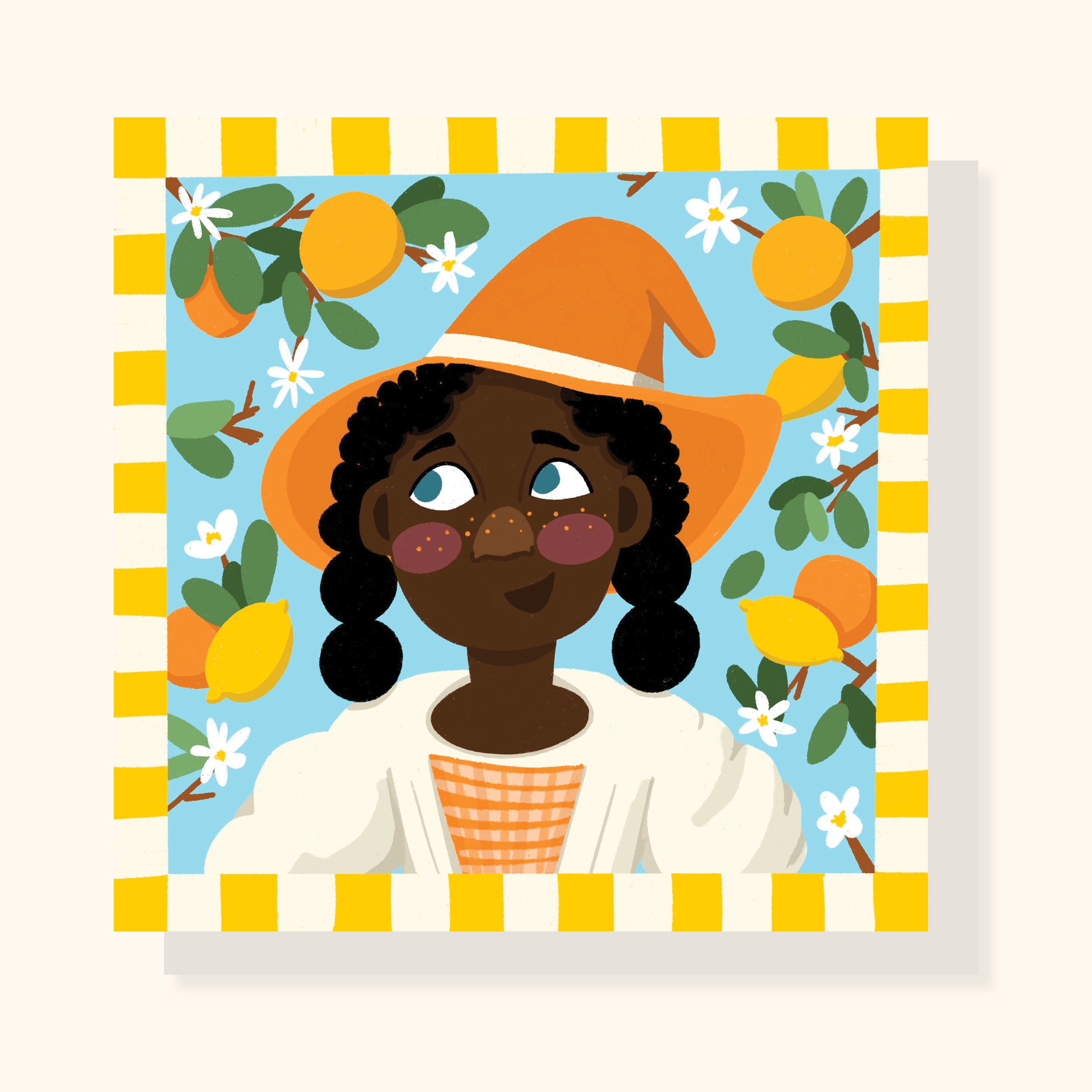 Citrus Witch Print