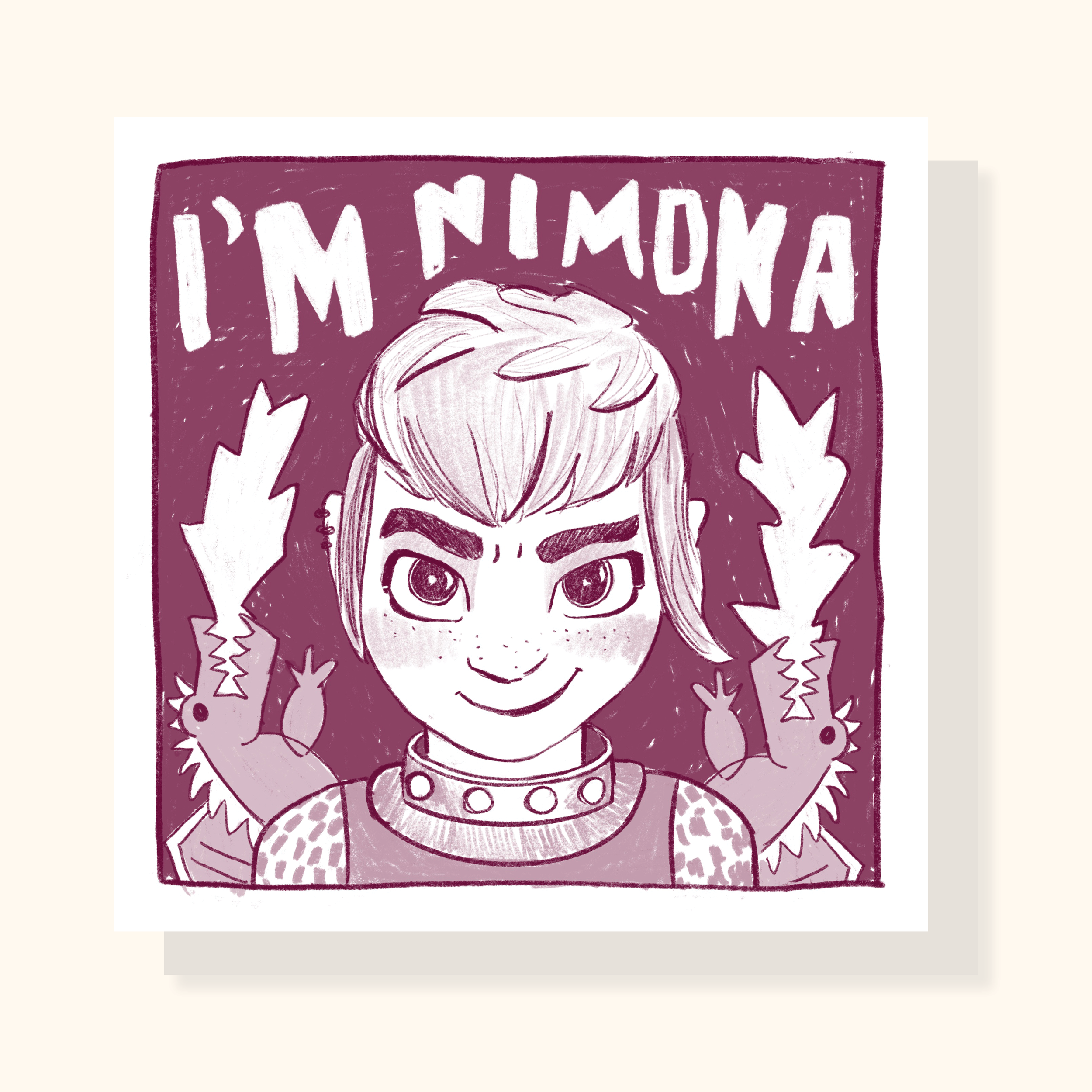 I'm Nimona Print