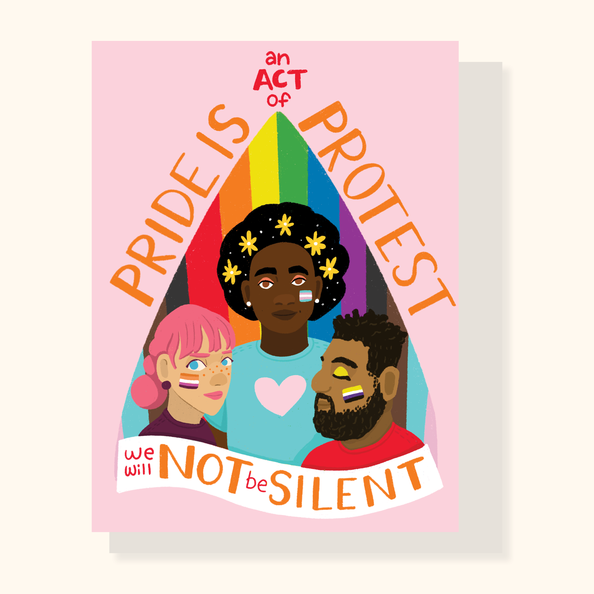 Pride is an Act of Protest Print