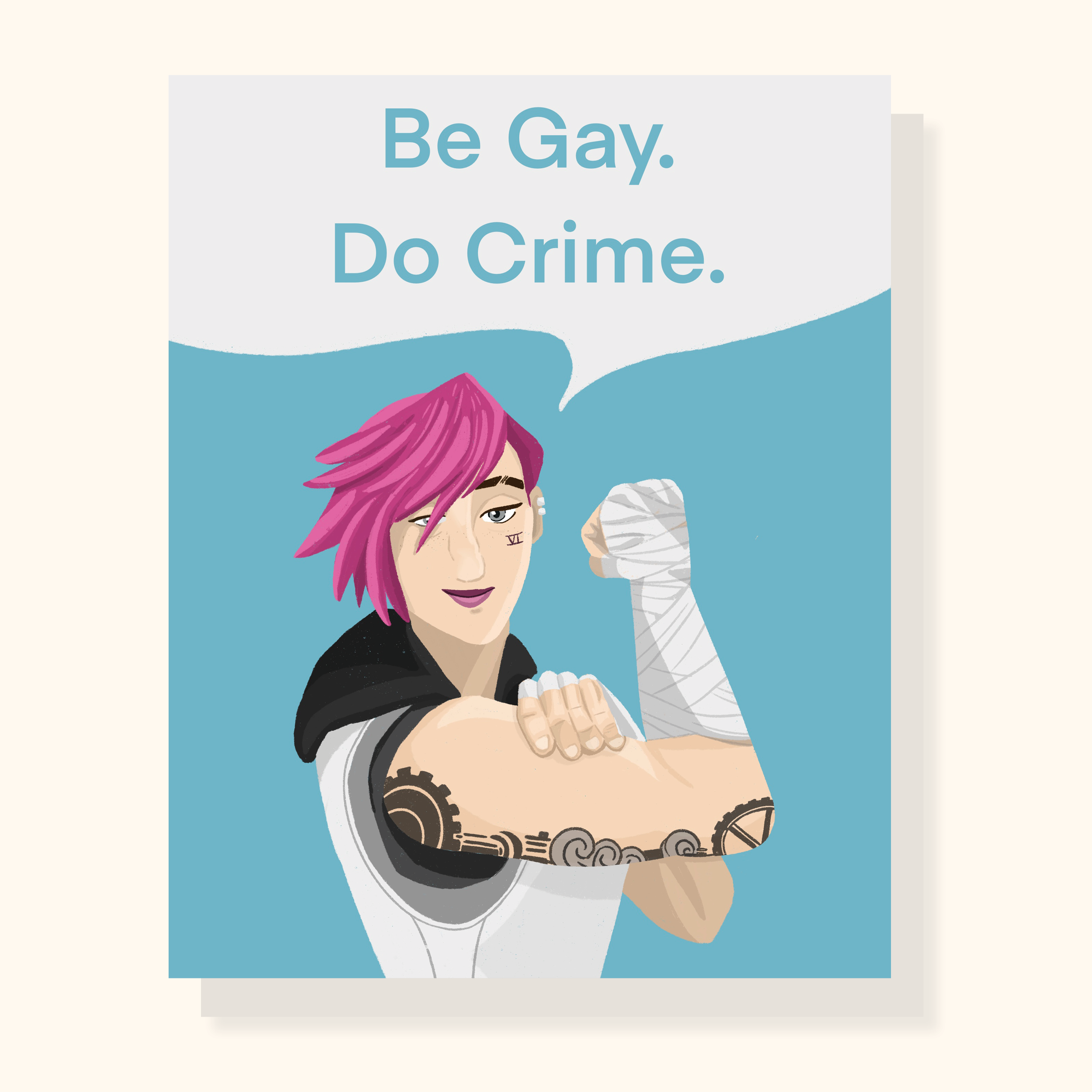 Be Gay Do Crime Print