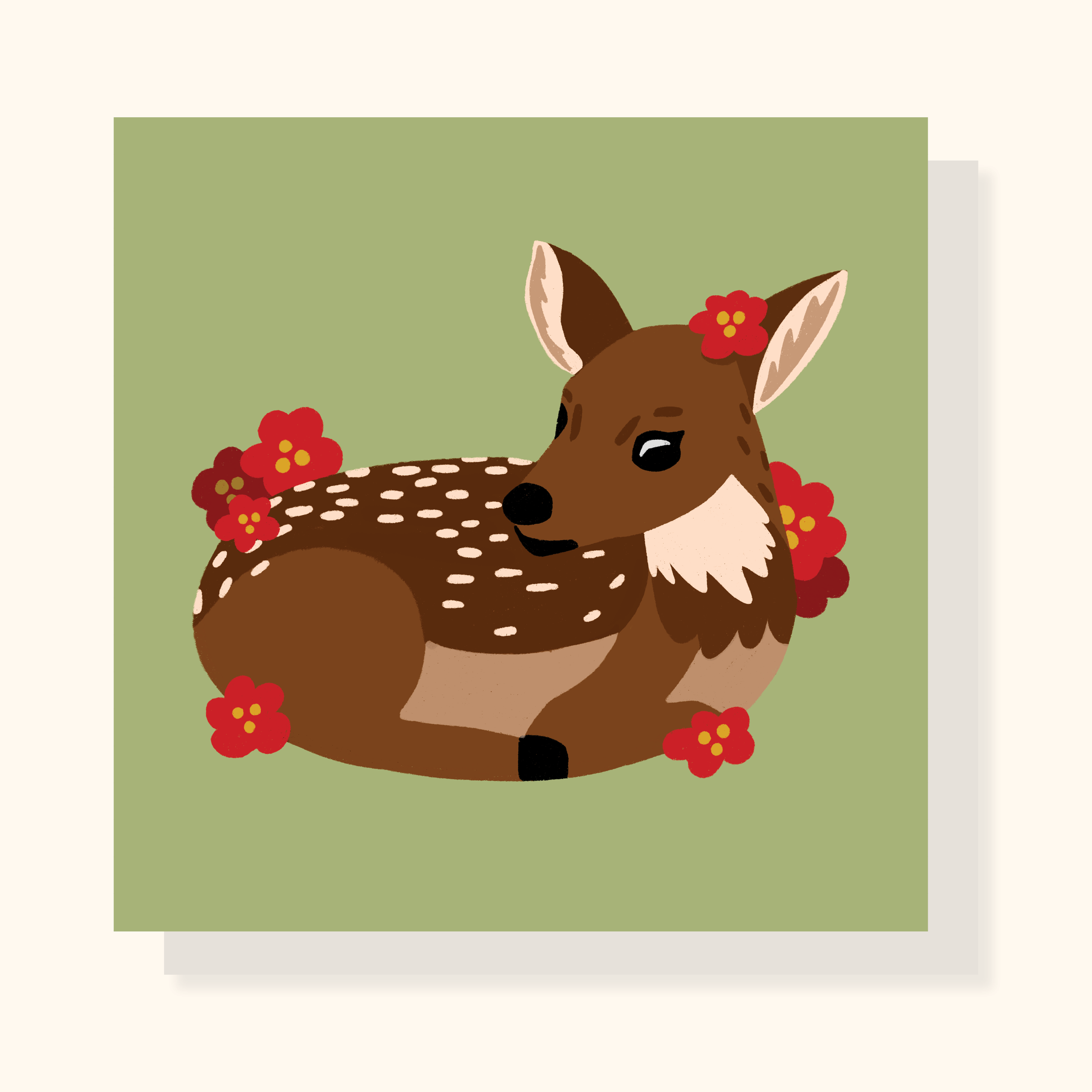 Fawn Print