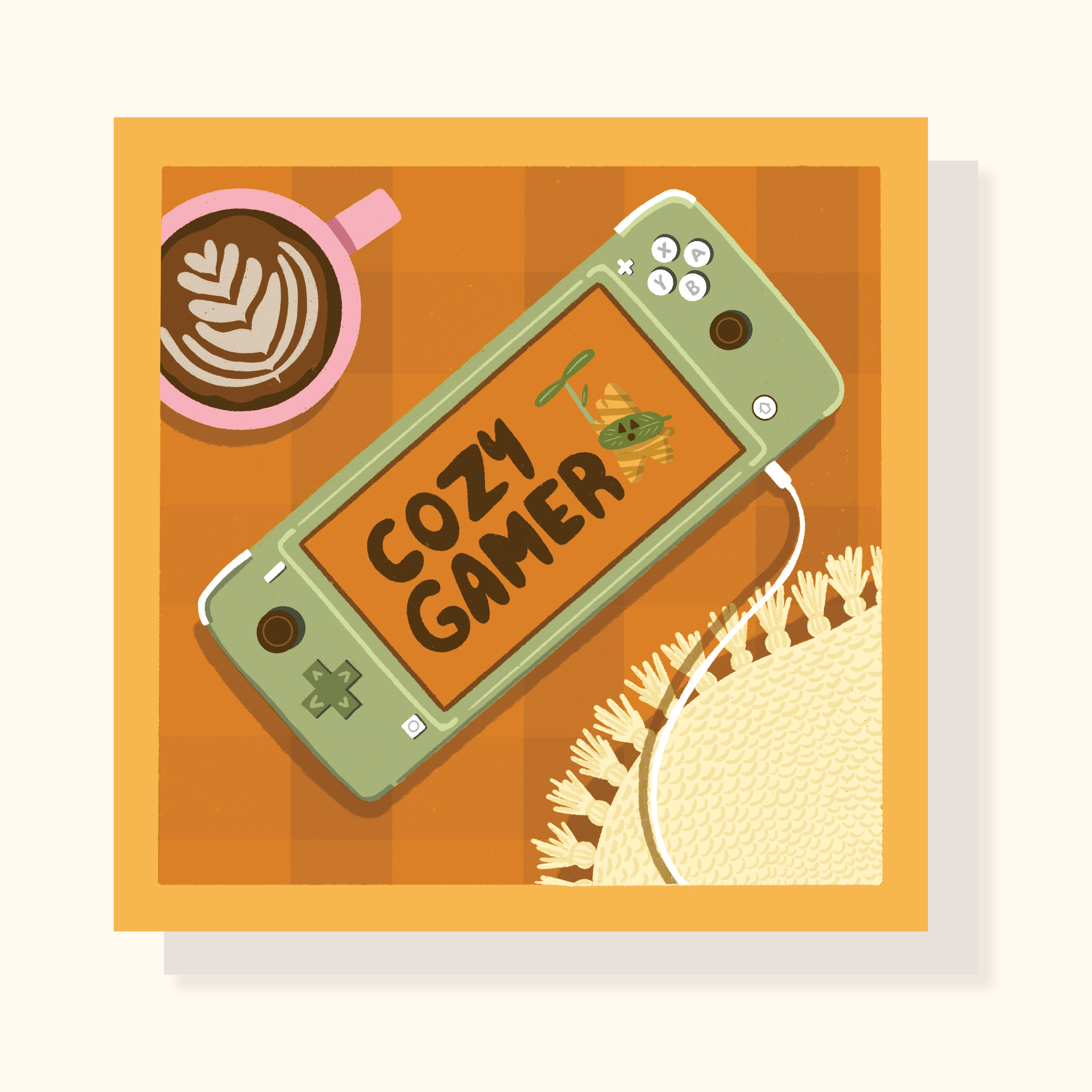 Cozy Gamer Print
