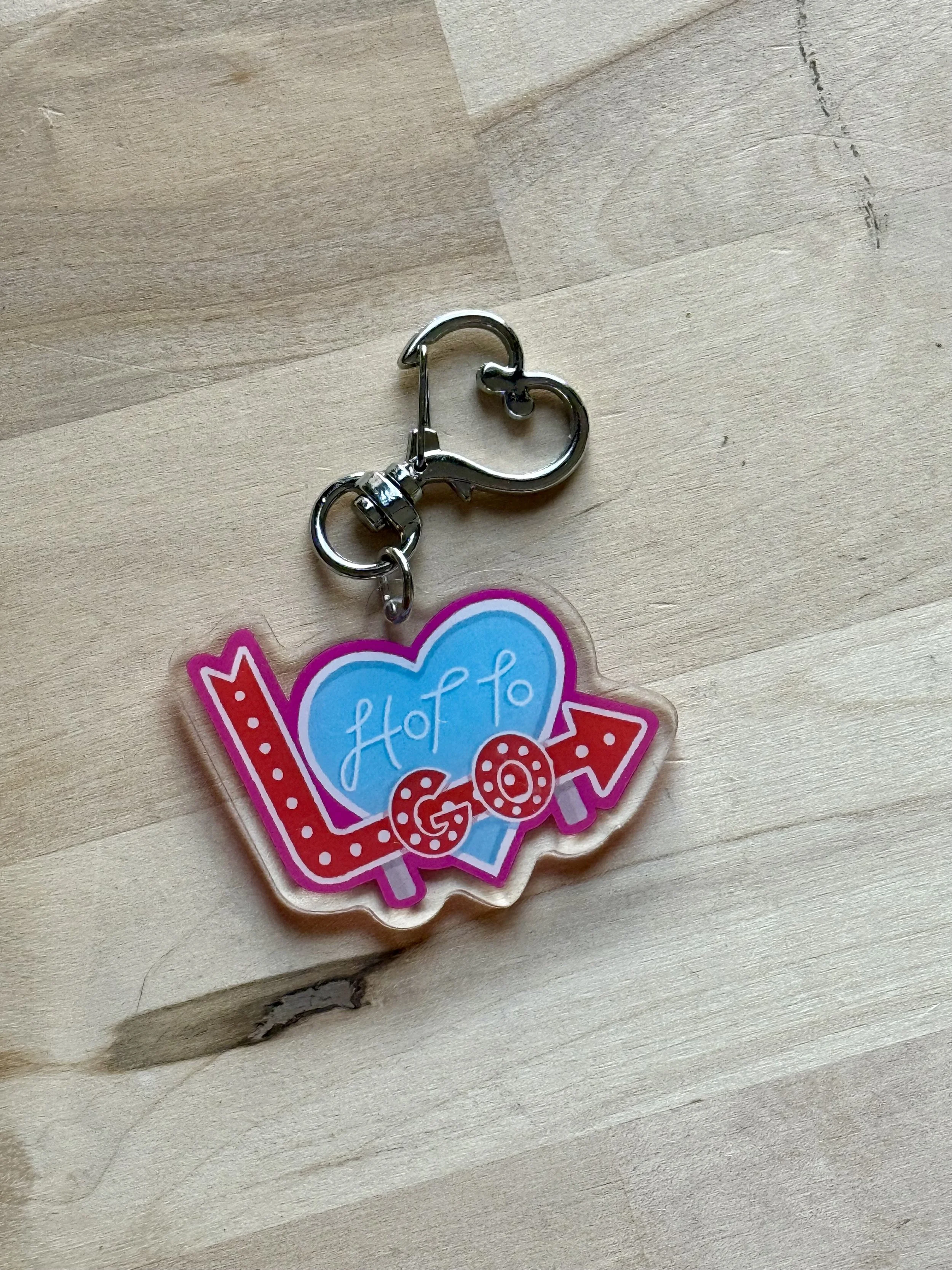 Hot To Go Keychain