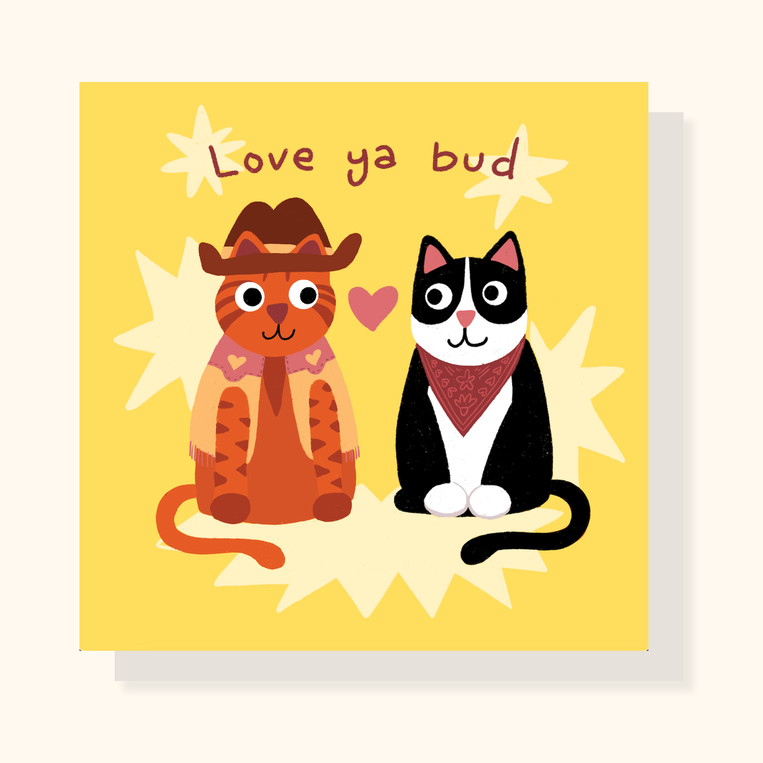 Love Ya Bud Print
