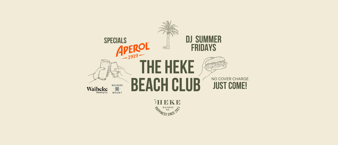 The Heke Beach Club Friday