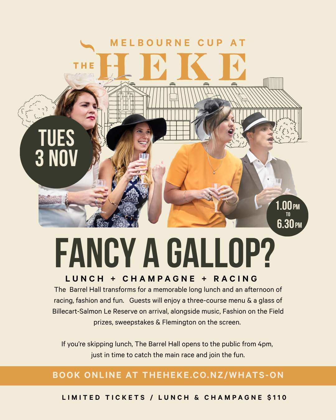 Melbourne Cup 'Fancy a Gallop?'
