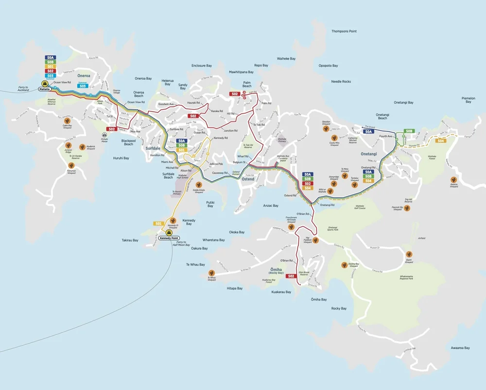 The Complete Guide How to travel to Waiheke Island and get around when