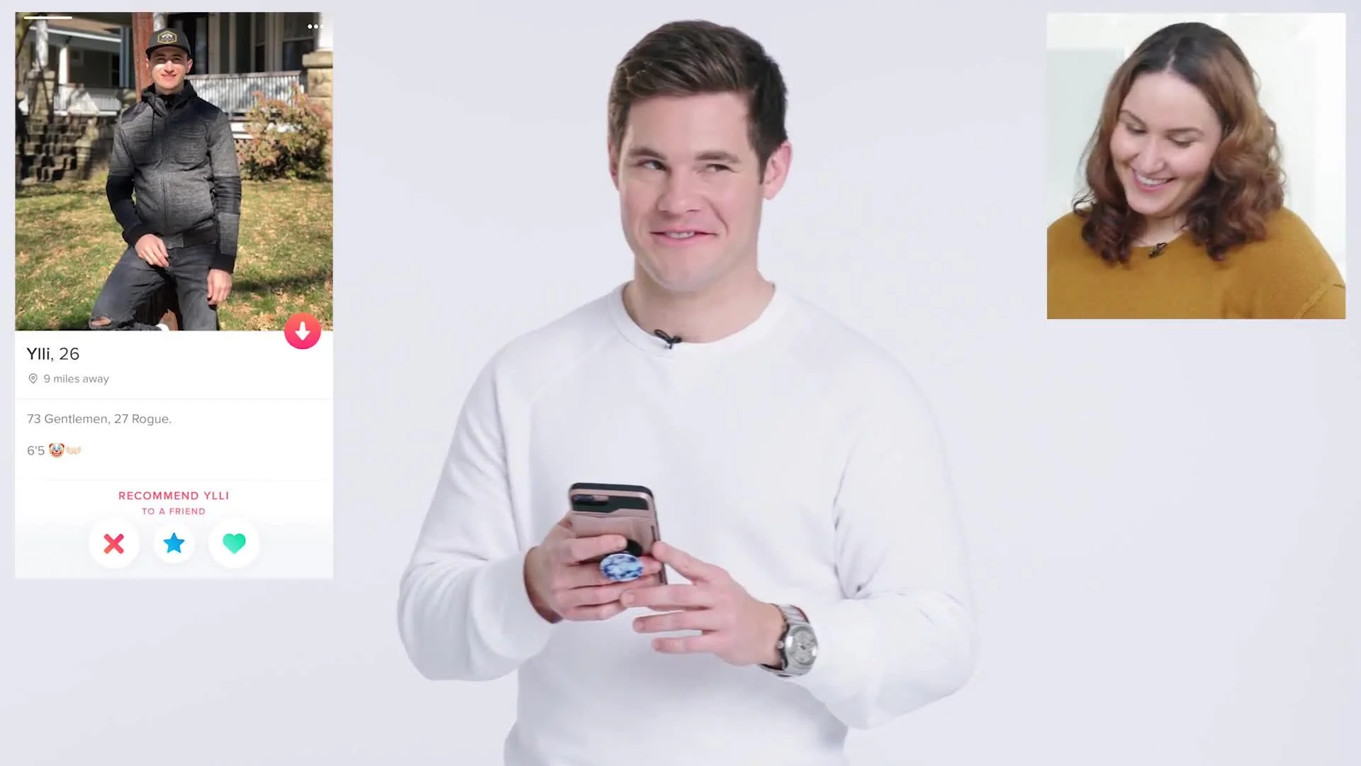 Snapchat x Vanity Fair - Tinder Takeover w/ Adam Devine