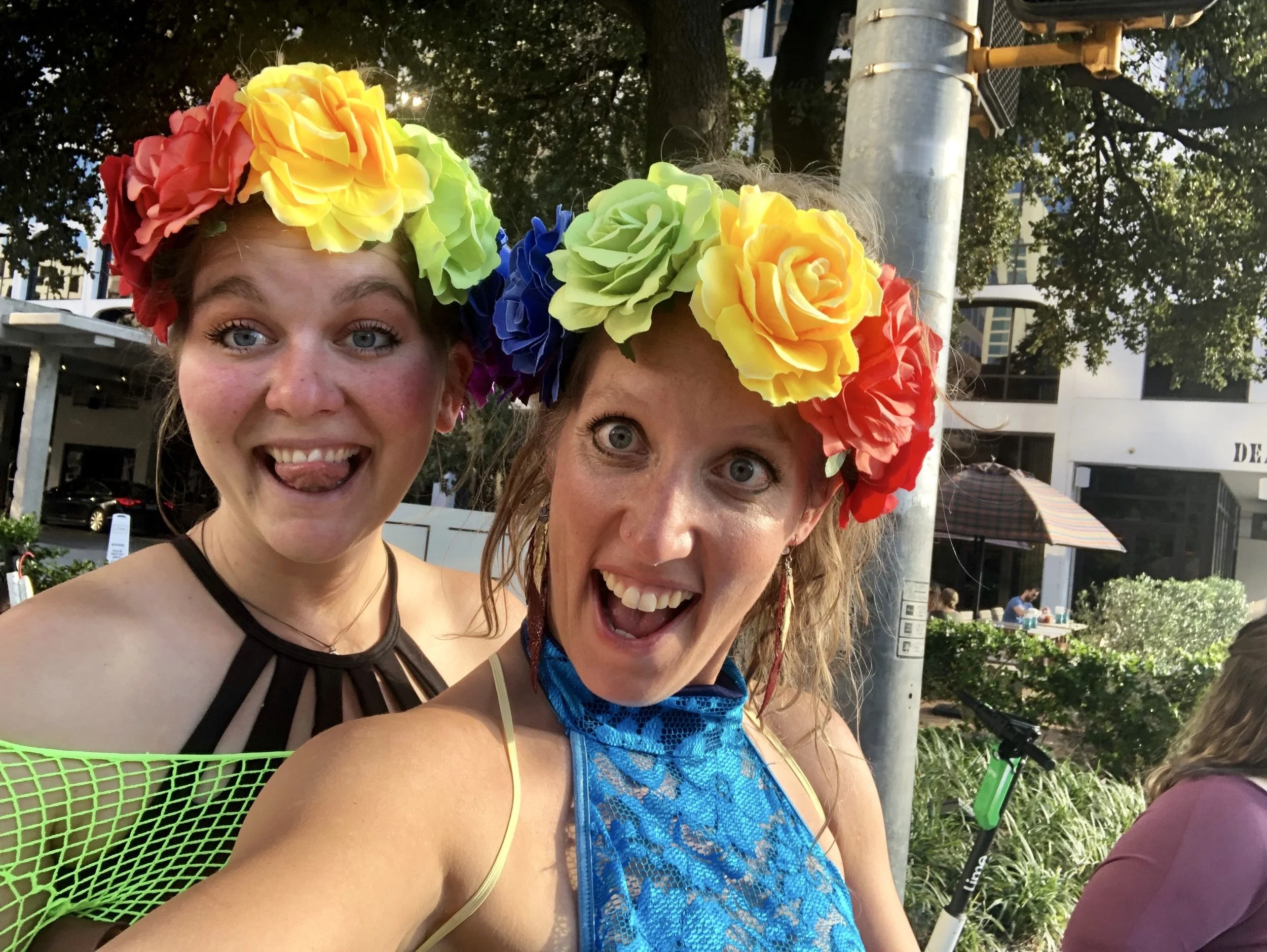 Tosh + me. rainbow flower close up.jpg