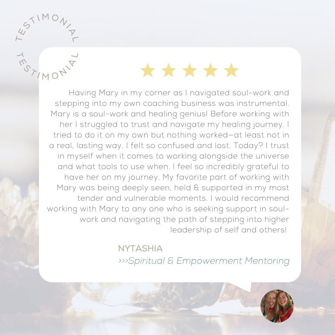 Testimonials for Mary Sundblom. Sacred Rebel Mary1.jpg