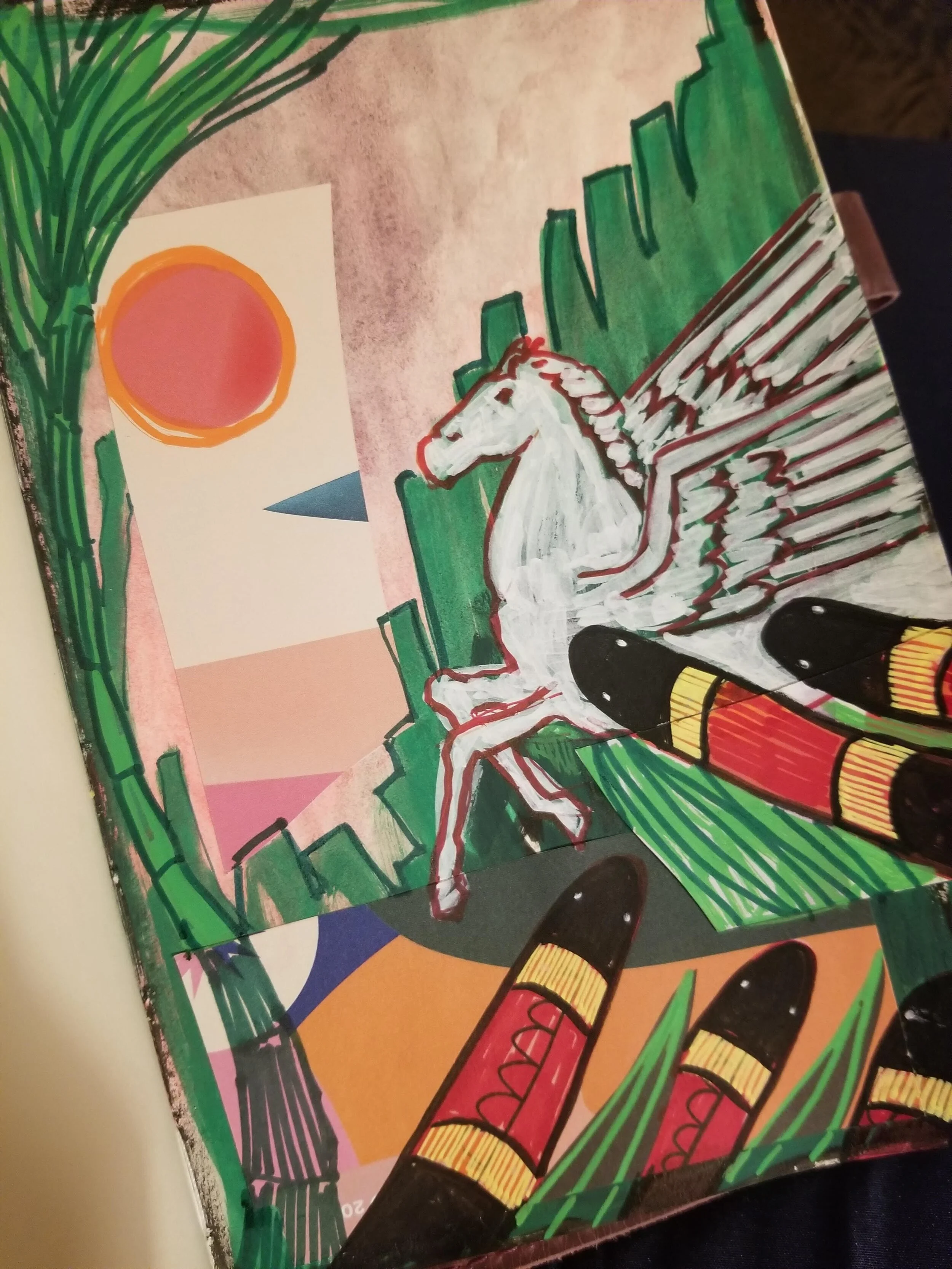 Pegasus Escaping Salvation