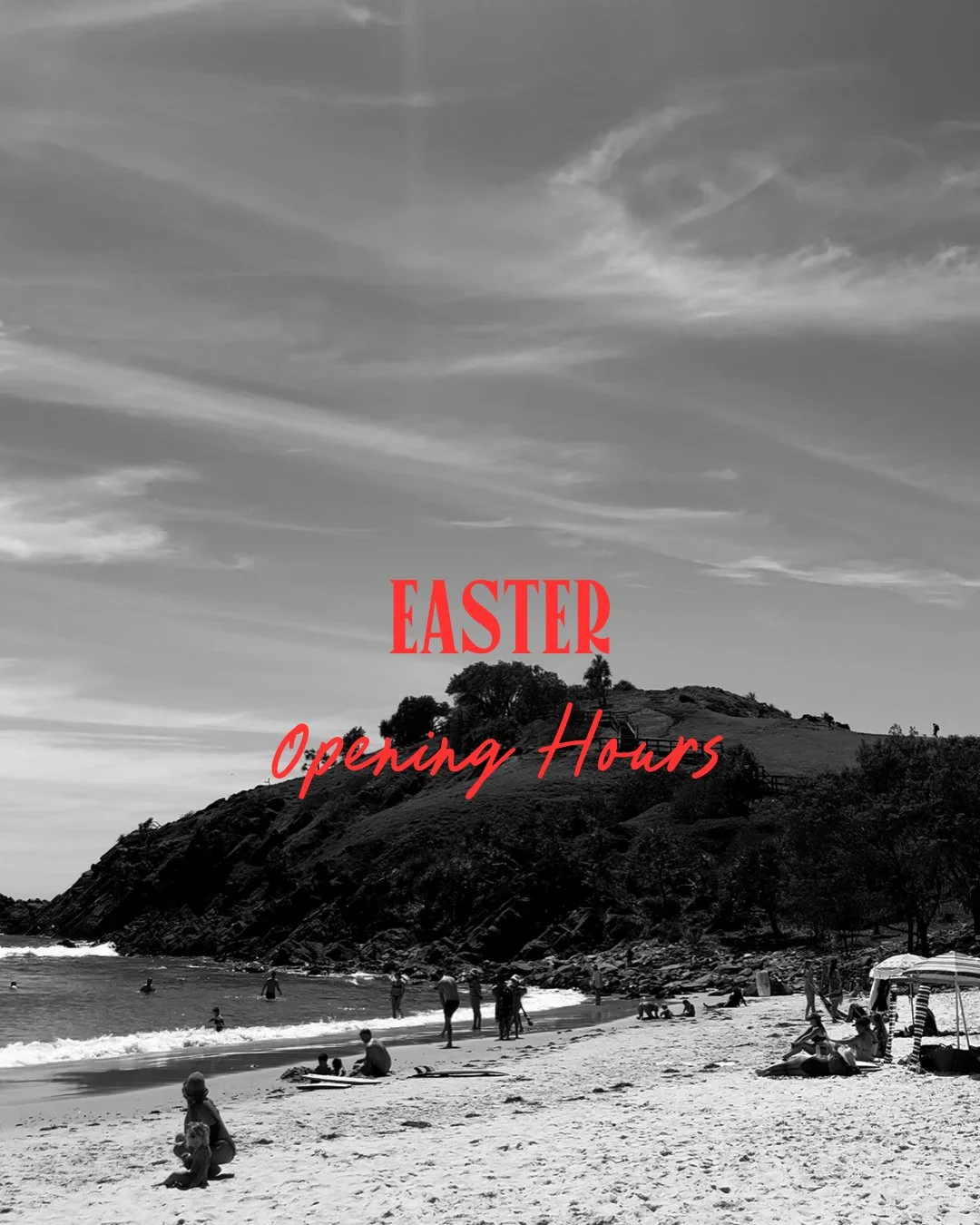 Easter is arriving early this year. A heads up that our hours will remain as per usual right across the holiday (swipe to see).⁠
⁠
We'll be serving our standard a la carte menu, and Happy Hour as per usual. You know the drill - bookings via link in b