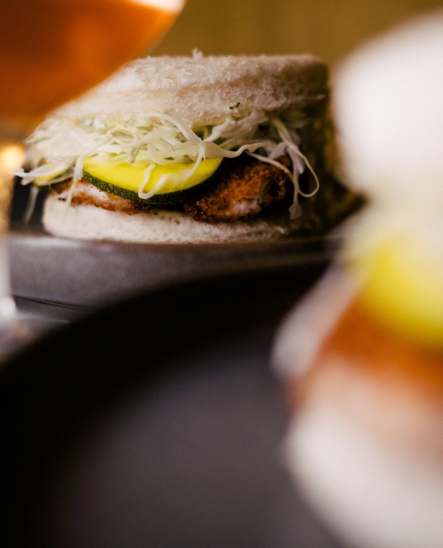 Our leading lady, the fish finger sandwich. Crumbed snapper, lettuce, pickles, dill, and special sauce, hugged by two pieces of soft white bread from @cababakehouse.⁠
⁠
Available in-house or takeaway (if you didn't know).