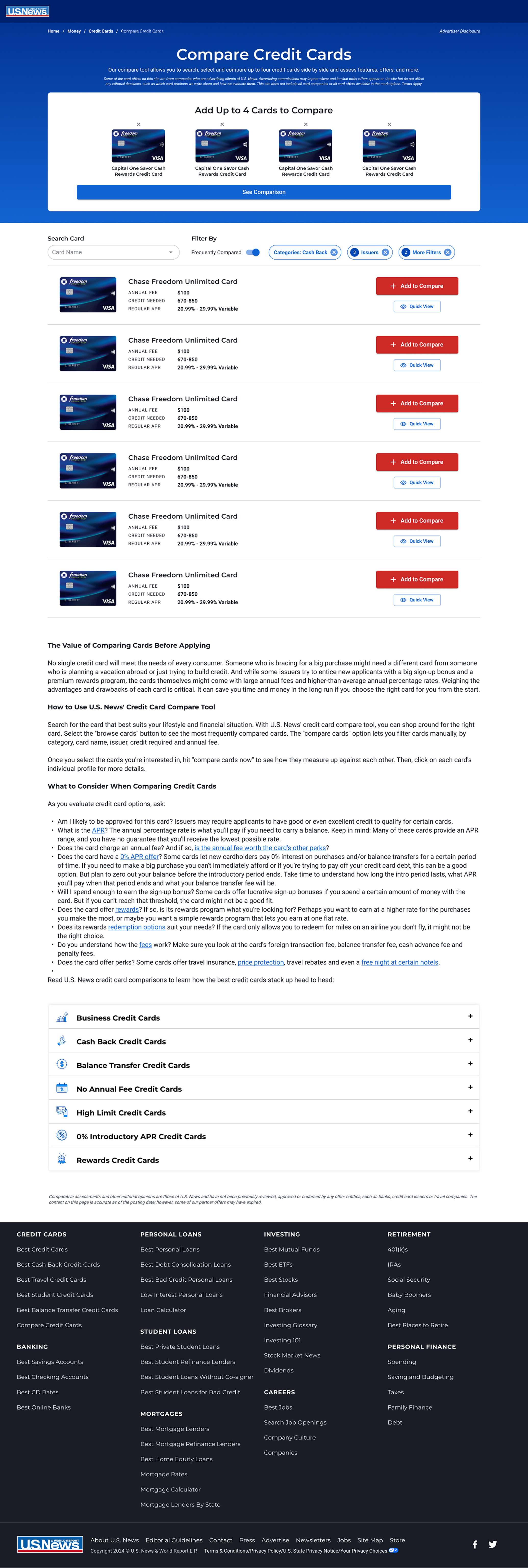 Add to Compare - 4 Cards Selected.png