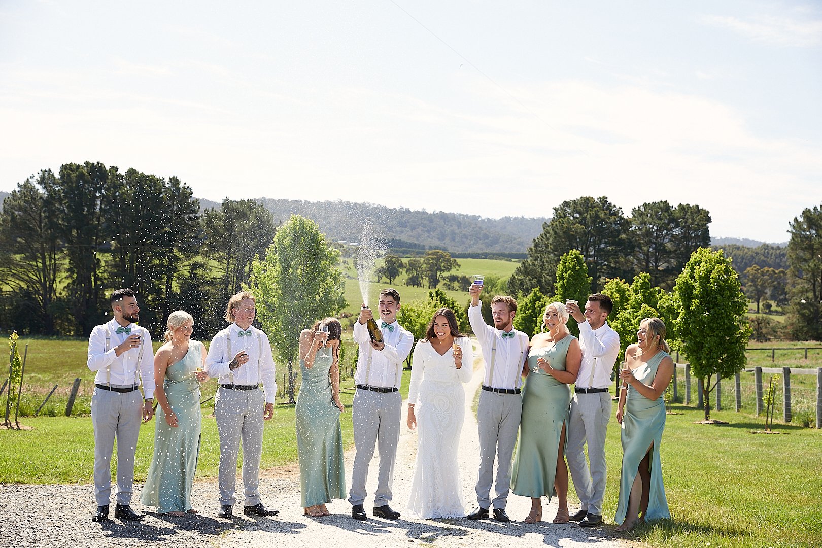 macedon ranges country wedding photography