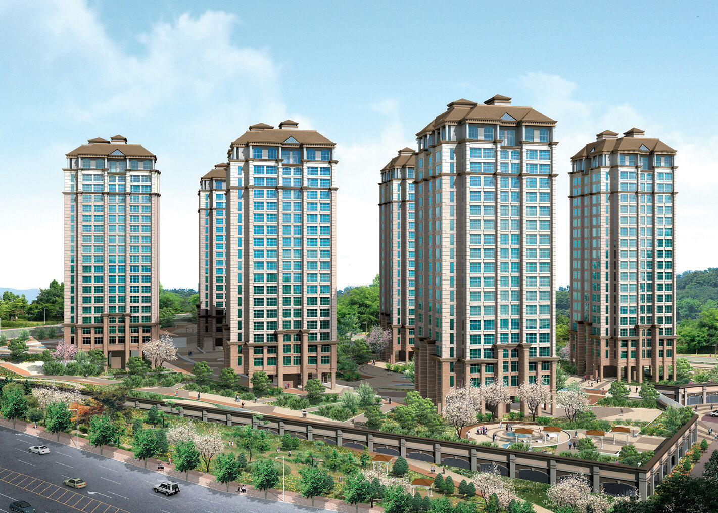 Yongi Apartment Complex | 평택 용이도시개발사업지구 신축공사