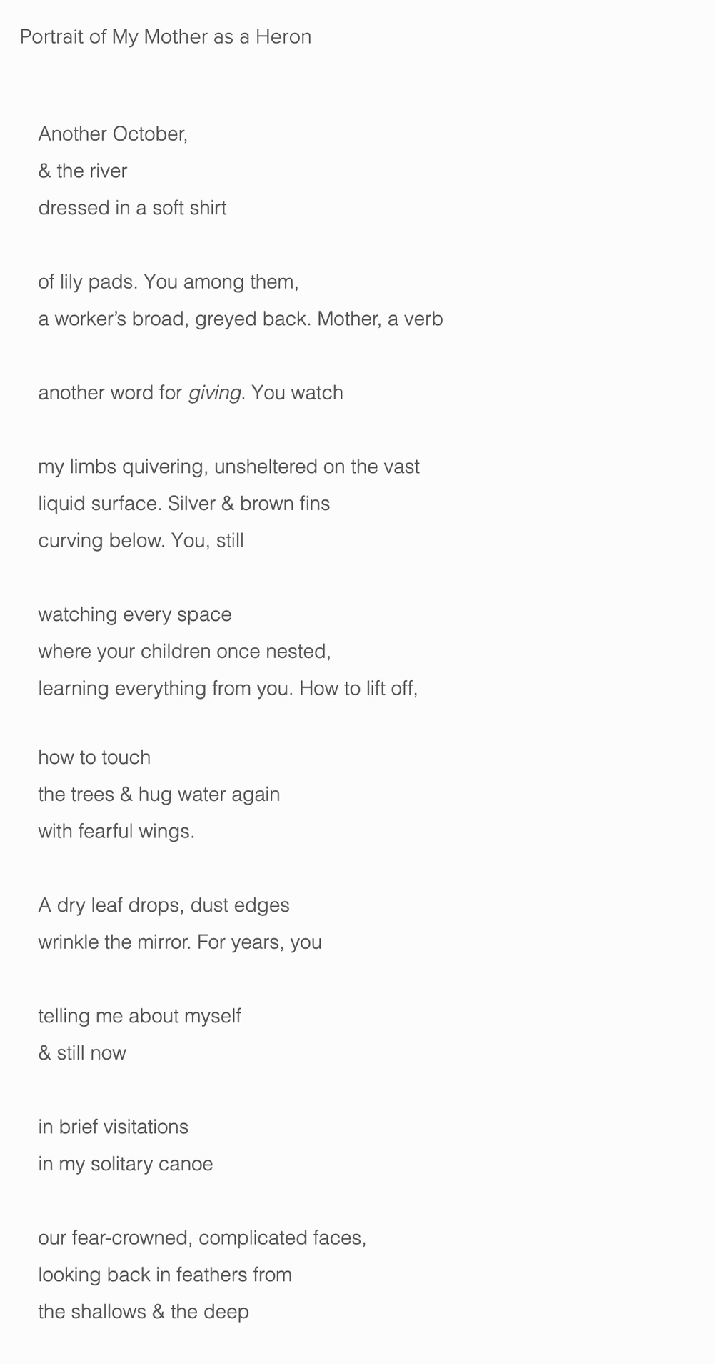 Issue Six - Fran Westwood — Empty House Press