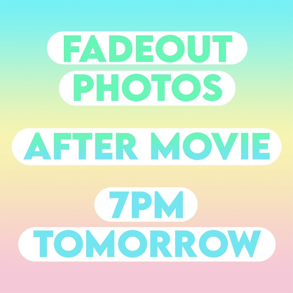 📣 After movie and photos to be dropped tomorrow at 7pm! 📣

🙏 Thanks again to everyone who turned up and we can&rsquo;t wait to get started on FADEOUT 2022 soon! 🙏