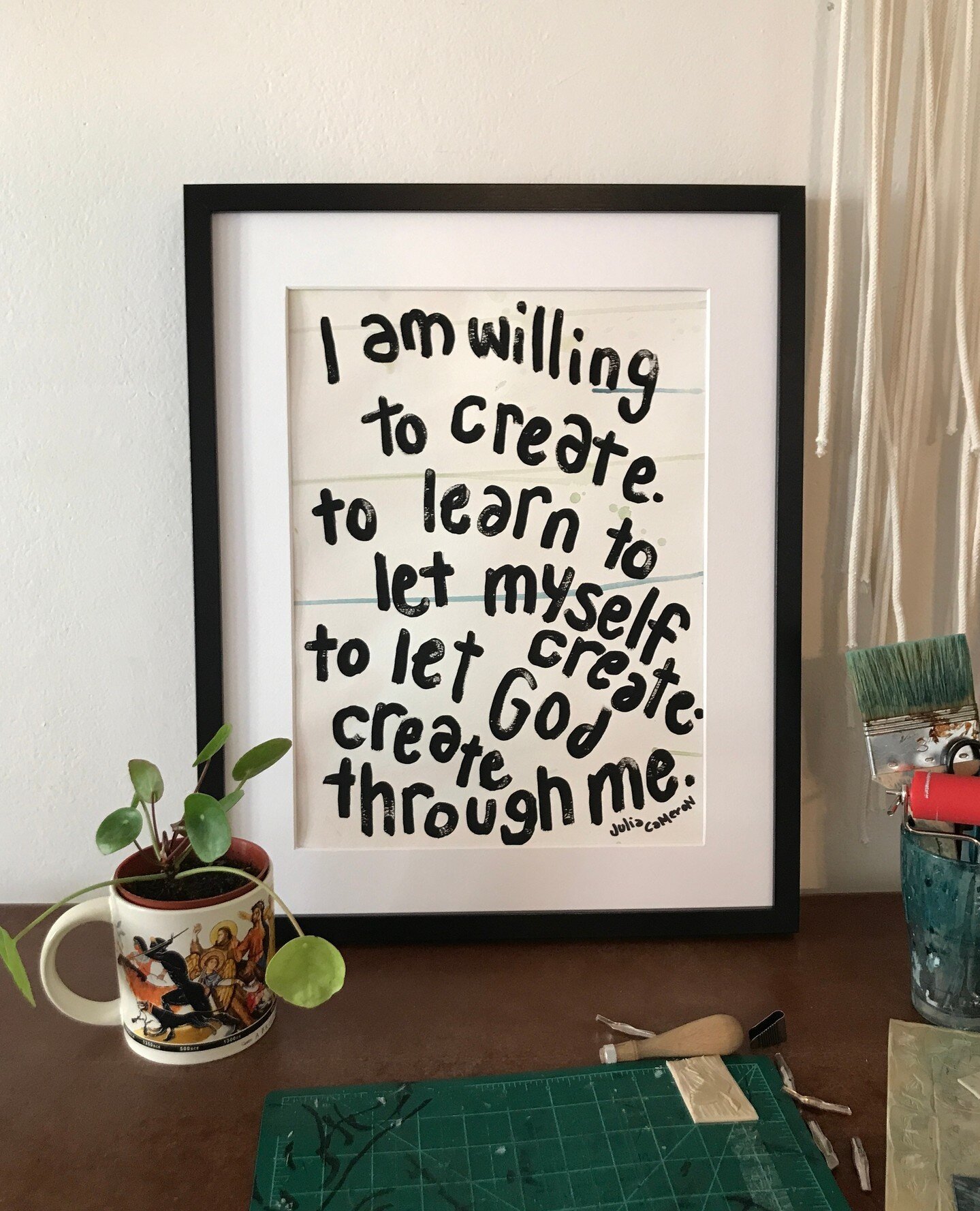 ETSY SHOP UPDATE! (finally 😬)⁠
I might just keep this one for myself....Just kidding, there are PLENTY available! I made prints! ⁠
⁠
Added up this Artistic Affirmations to the Etsy shop today, hoping to get more things up soon 🤗 So stay tuned!⁠
⁠
⁠