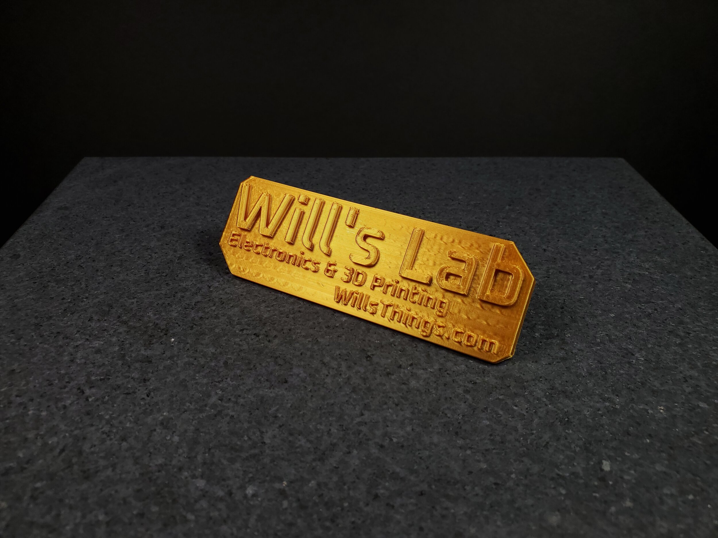  Mika3D – Shiny Silk Gold PLA  