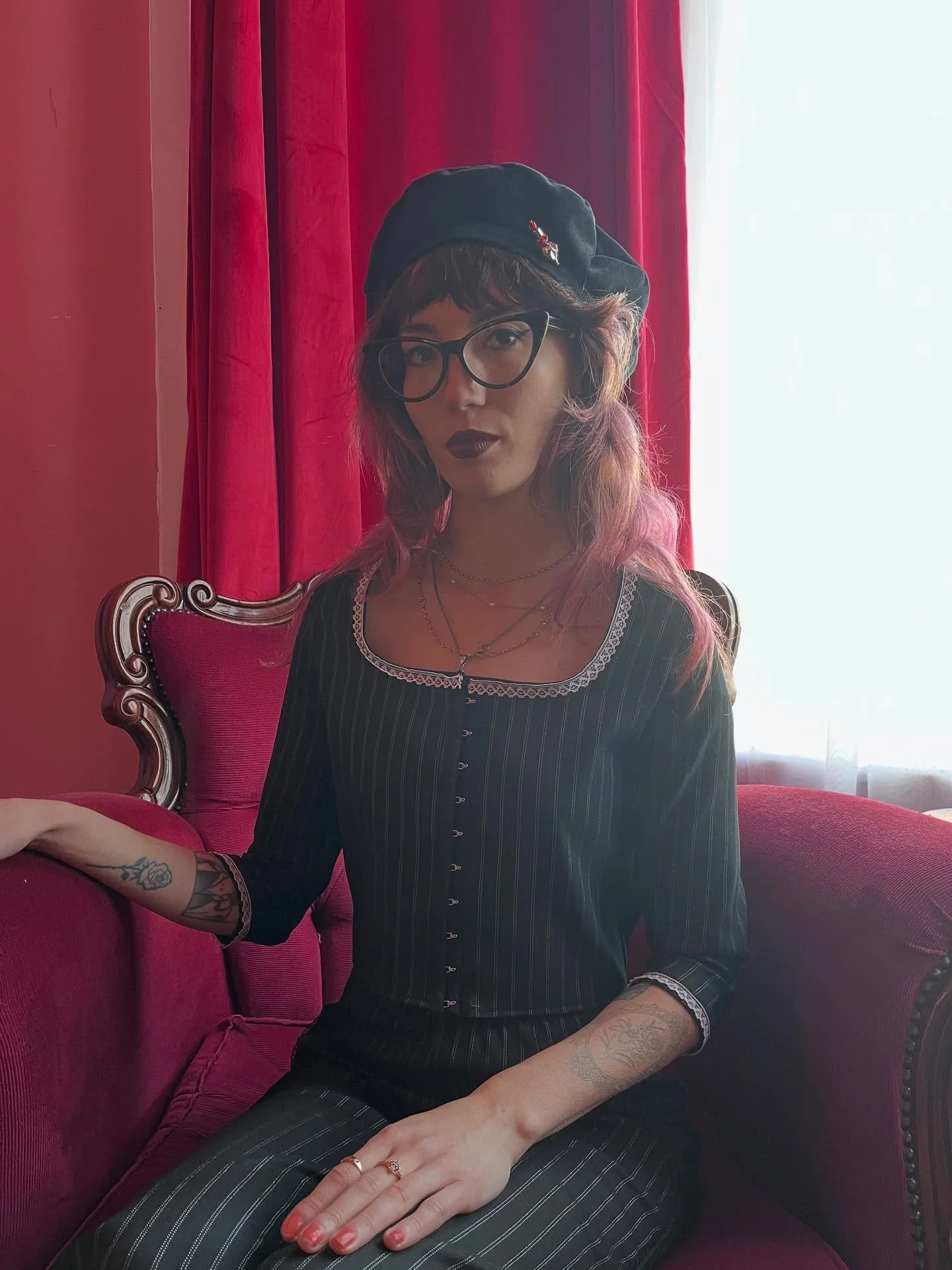 Had a lovely flurry of pinstripe orders over the past week thank you so much! 🖤🤍

I love how versatile a pinstripe can be and it&rsquo;s so easy to dress up or down depending on the occasion. Here&rsquo;s some icons that inspired the pieces!