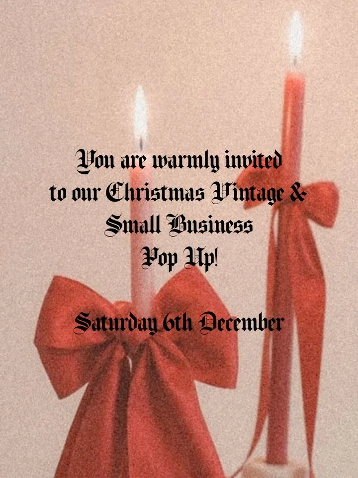 So excited for next weekend! 

Save the date and come and spend the day getting your Christmas shopping under way and browse through a gorgeous bunch of small businesses. 

I&rsquo;ll have a mixture of sample sale pieces, some faves from the current 