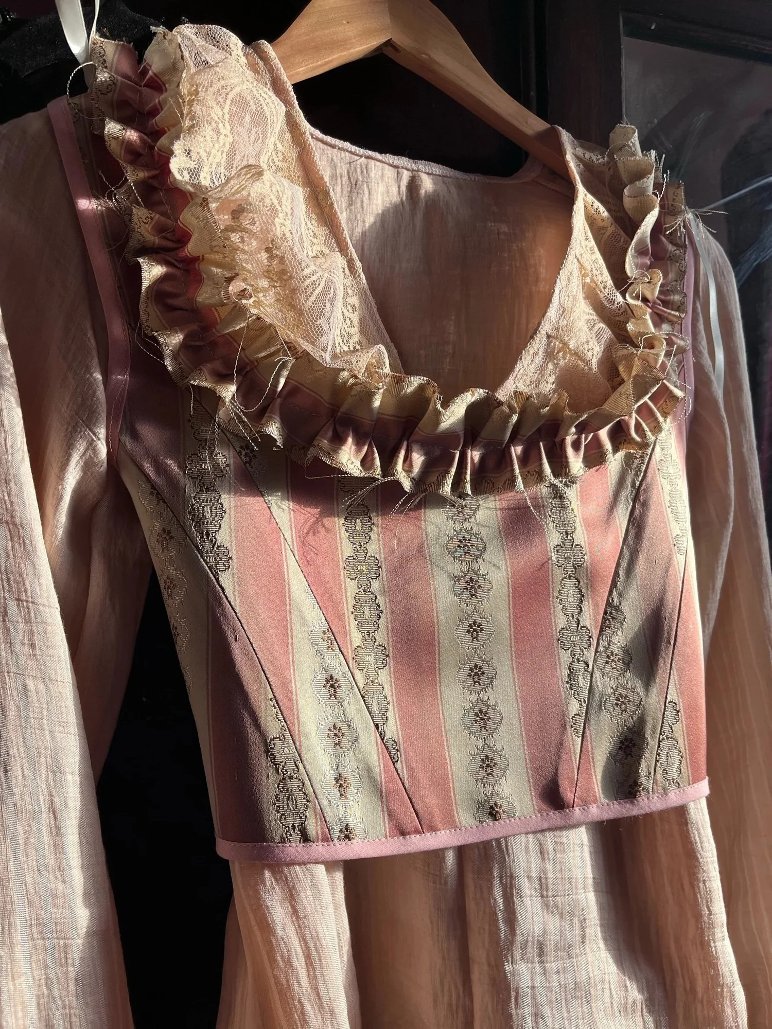 Ruffle Corset Top — Emily Radforth