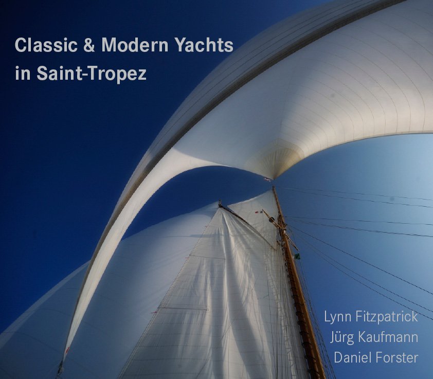 Klassische und moderne Yachten in Saint Tropez