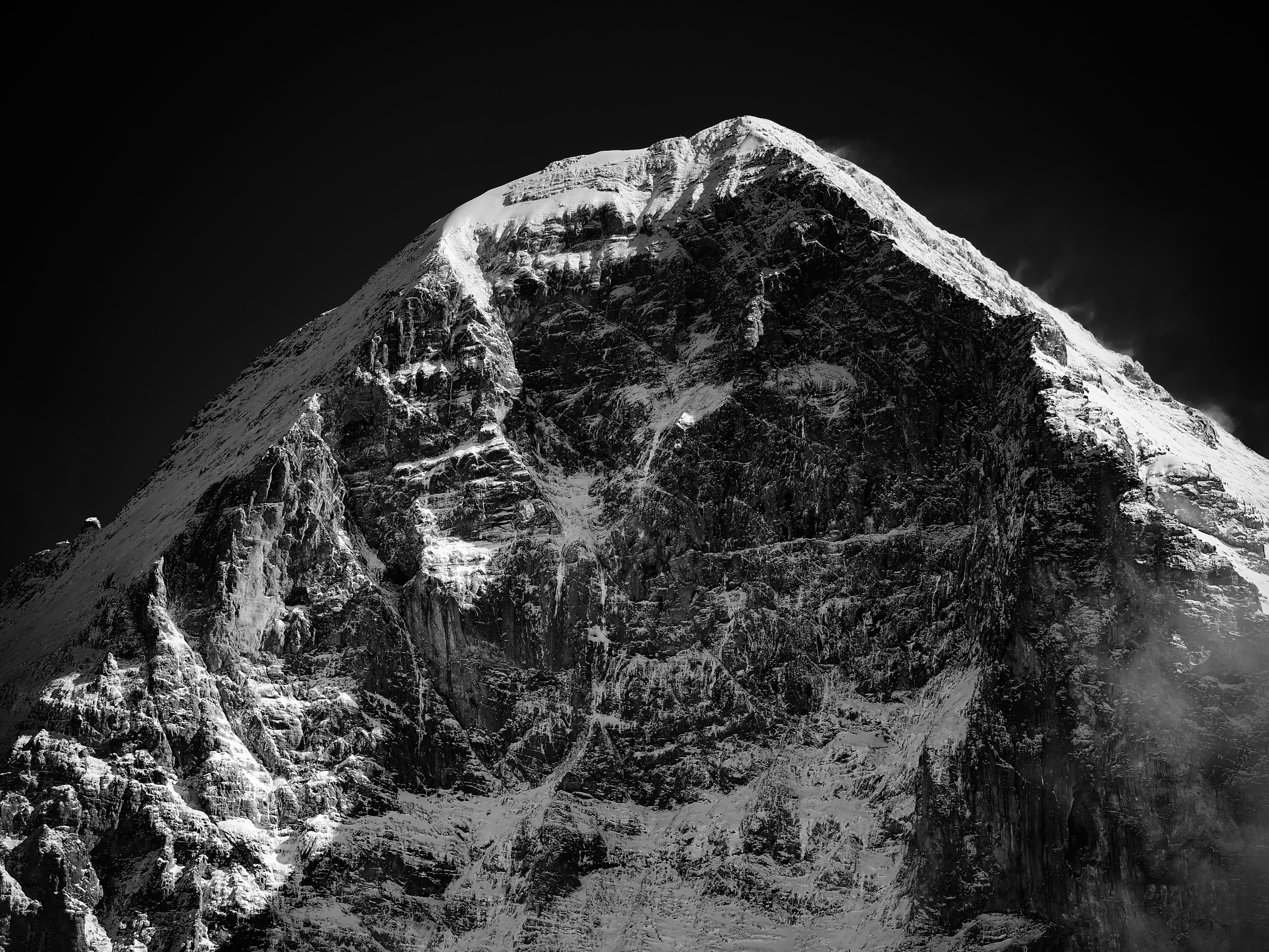 Eiger, The Mordwand in Winter