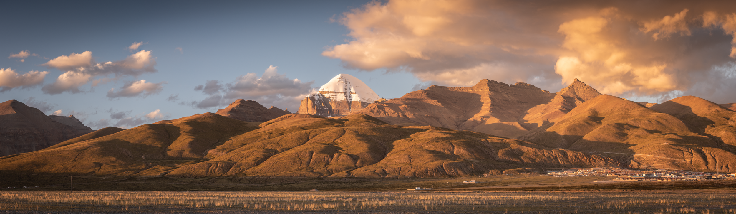Der Berg Kailash mit dem Kangrinboqe-Gipfel in Tibet