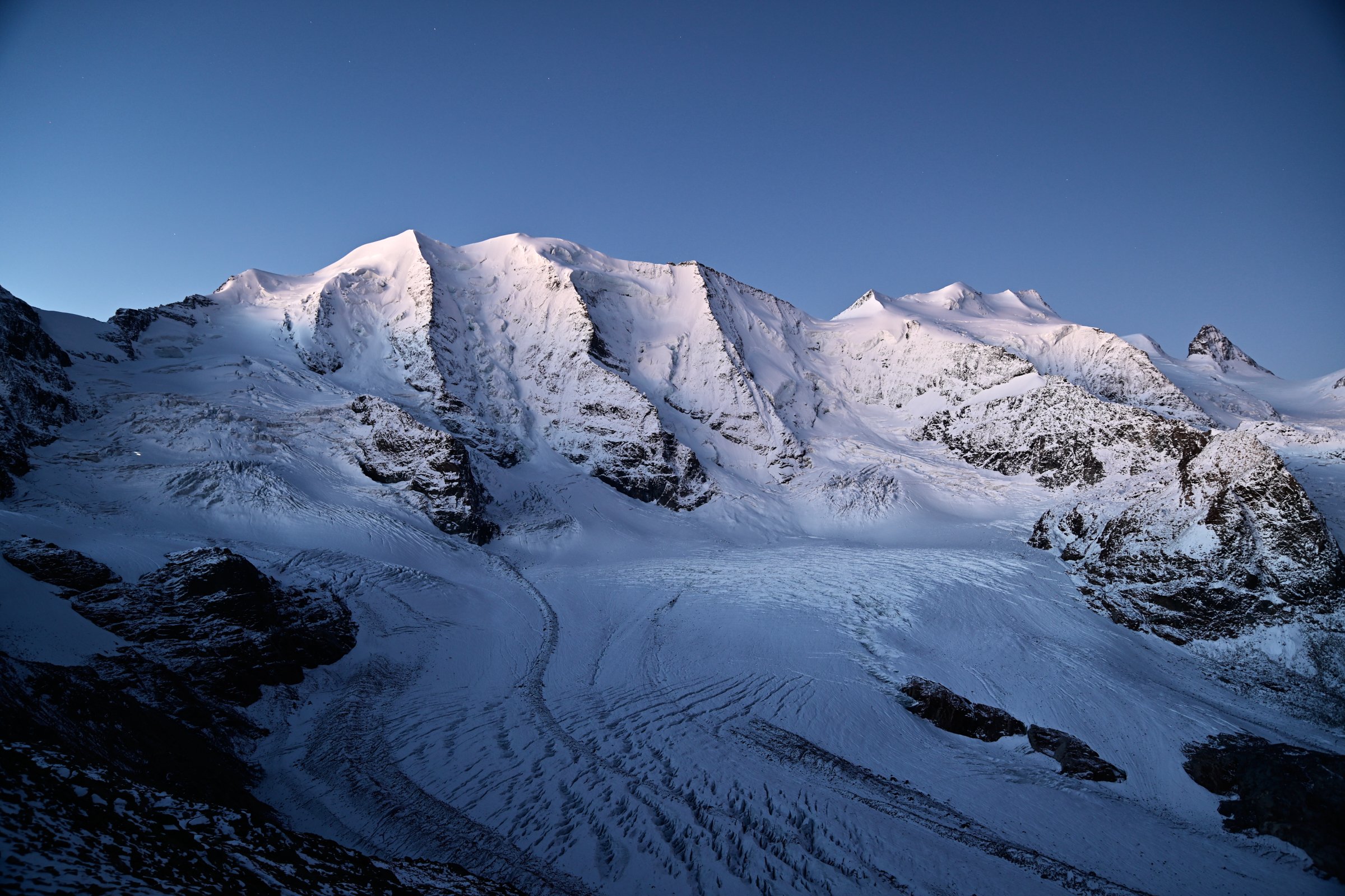 Die Gletscher des Piz Palu heute – Jürg Kaufmann
