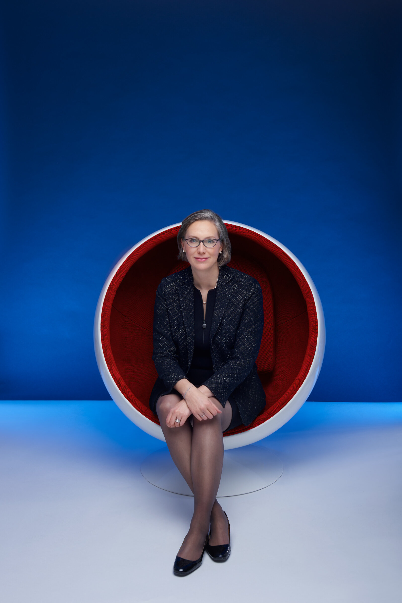 Kristine Braden CEO Citibank fotografiert von Jürg Kaufmann für das Sphere Magazine