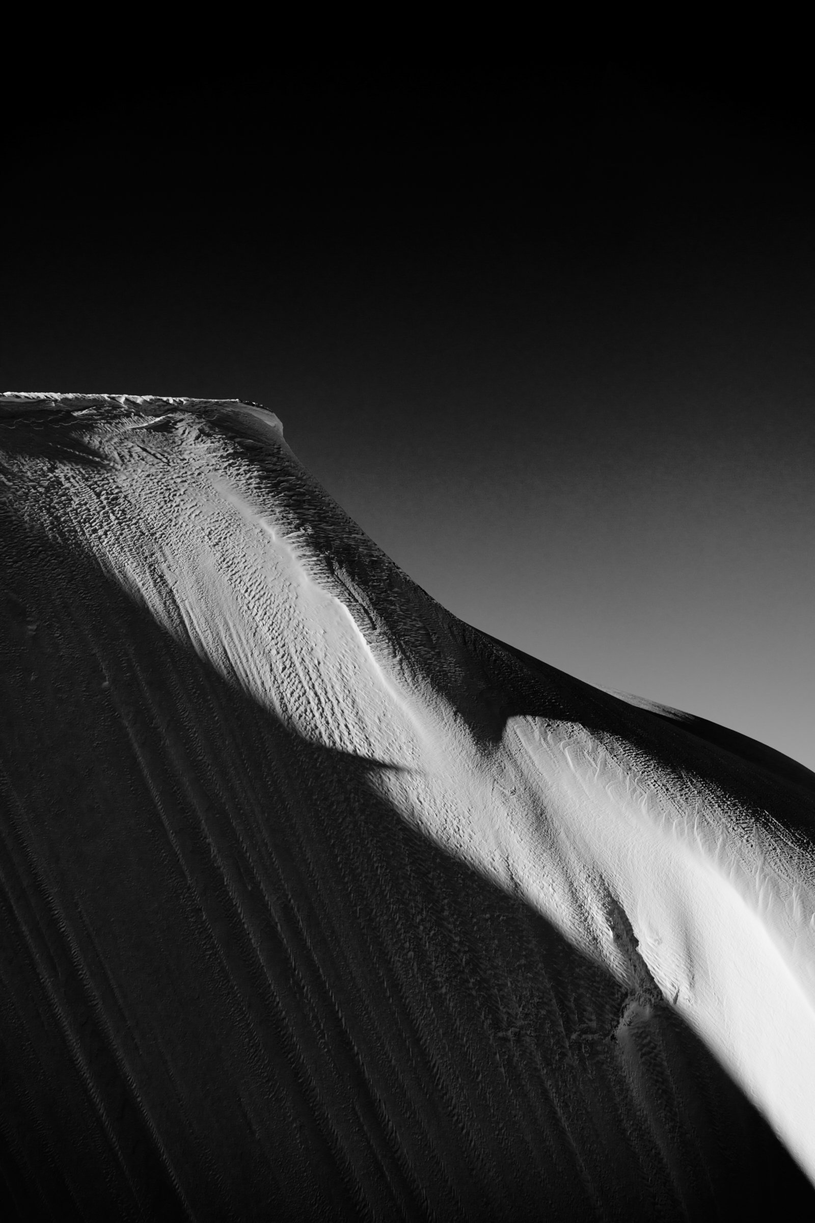 Piz Palü in den Schweizer Alpen - Engiadin bei St. Moritz fotografiert von Jürg Kaufmann