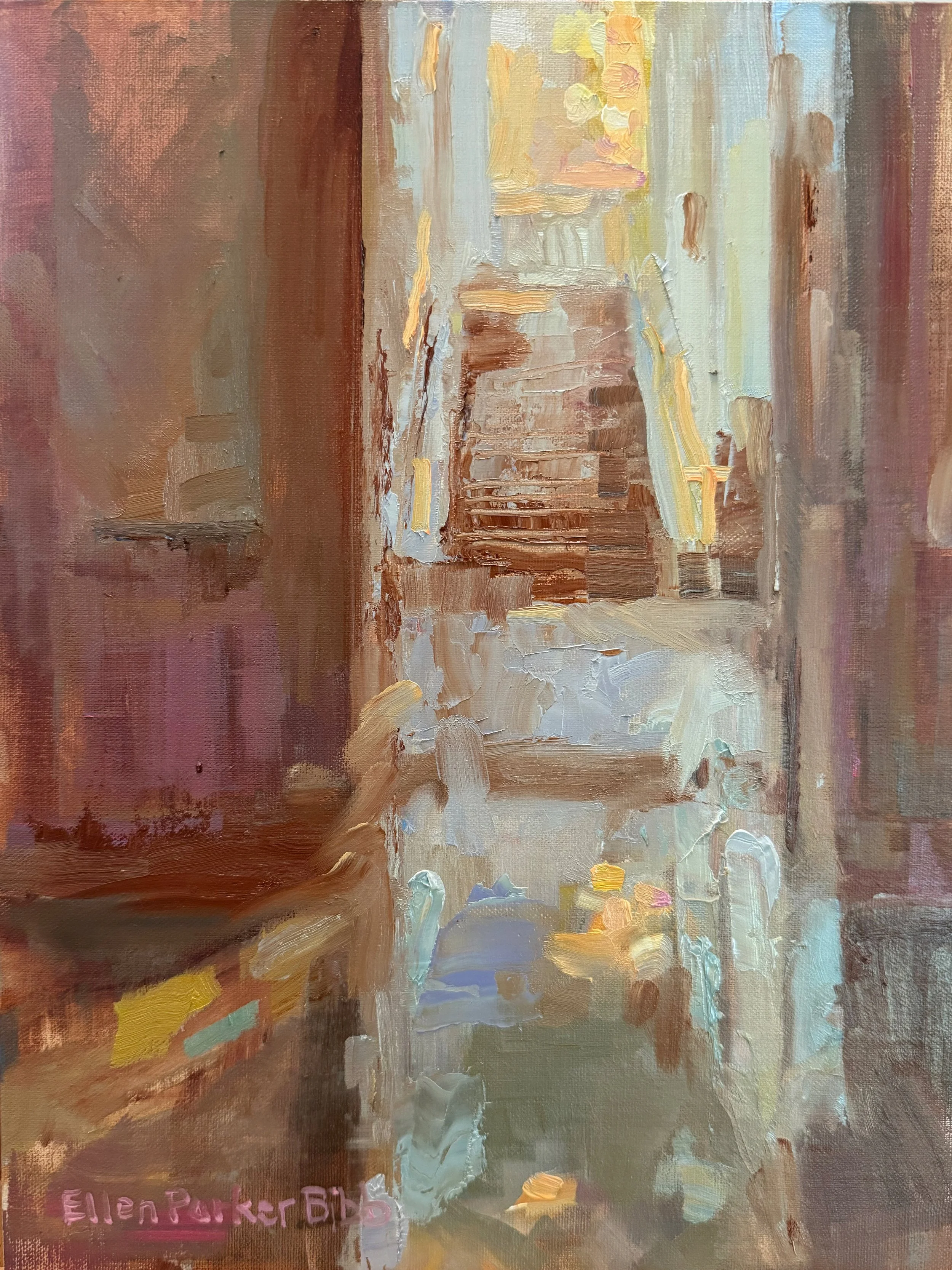 Painting at the Schermerhorn