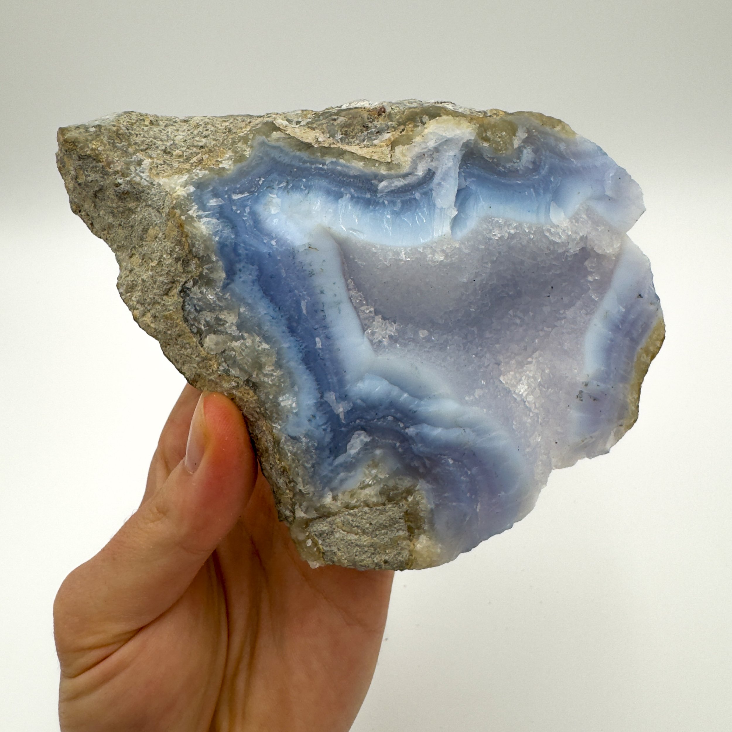 Raw Blue Lace Agate Crystal Geode5574.jpg