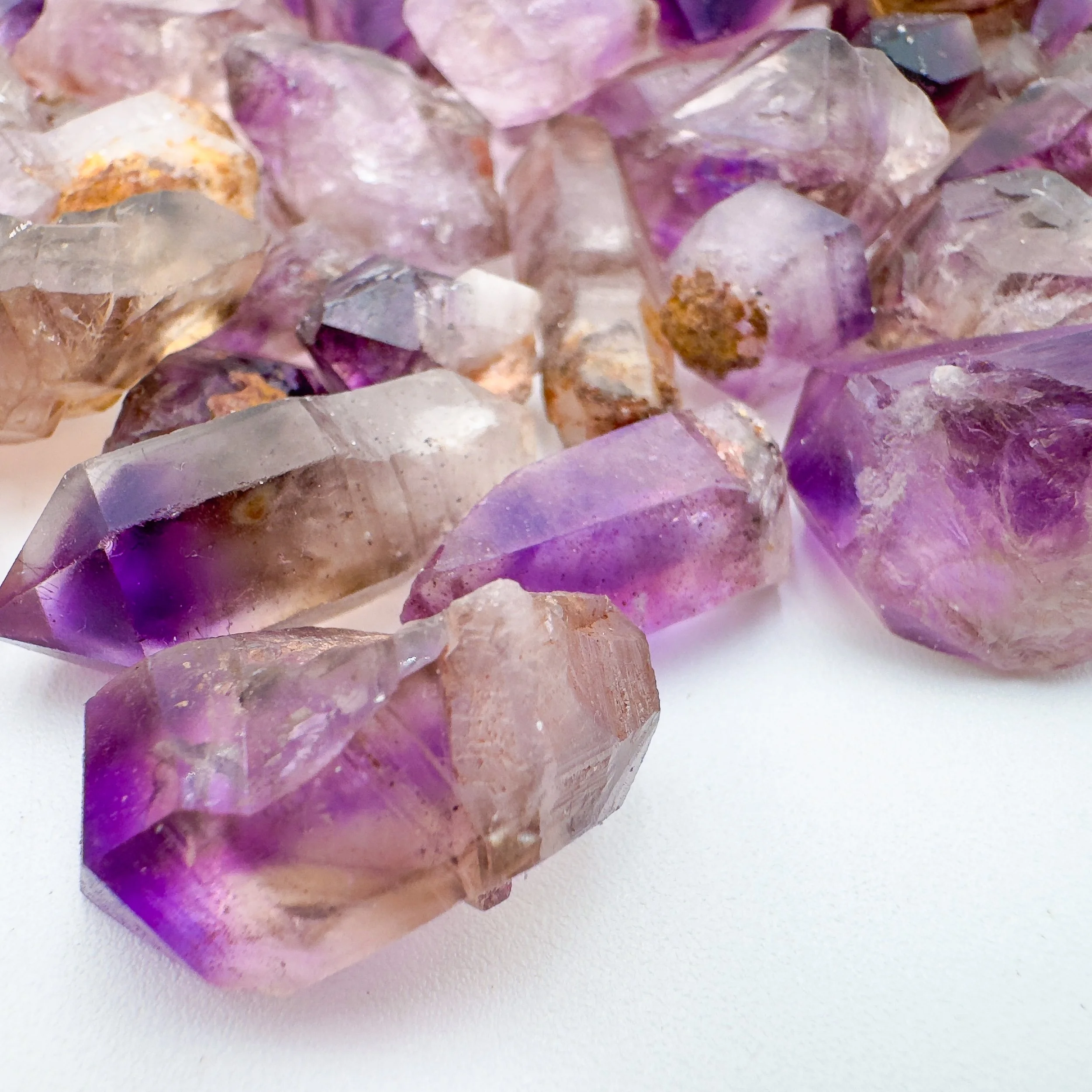 Bulk Raw Smoky Amethyst Crystal Points 7555.jpg