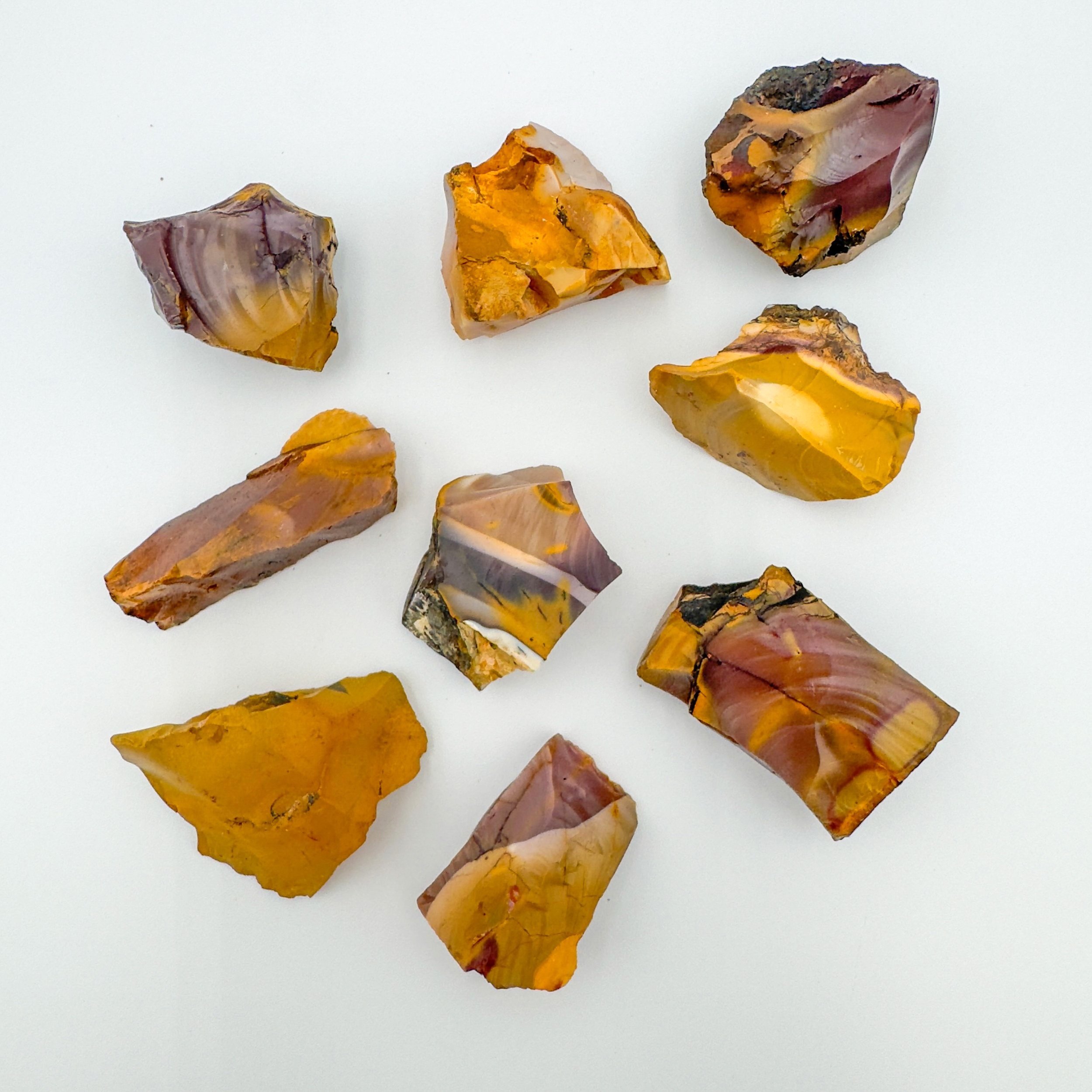 Mookaite Raw Stones (1.50-2.50 Inch - AA Grade - 6-10 Pieces Per Pound) Ethically Sourced from Australia - Beyond Bohemian