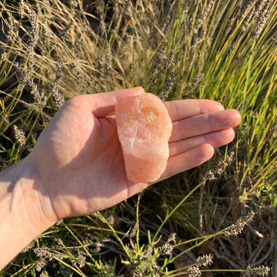 Rose Quartz Raw Crystals (1.50-3 Inch - A Grade - 3-4 Pieces Per Pound) Ethically Sourced from South Dakota - Beyond Bohemian