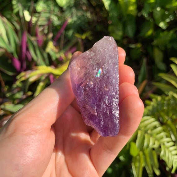 Ametrine Raw Crystals (1.50-2.50 Inch - AA Grade - 6-10 Pieces Per Pound) Ethically Sourced from Bolivia - Beyond Bohemian