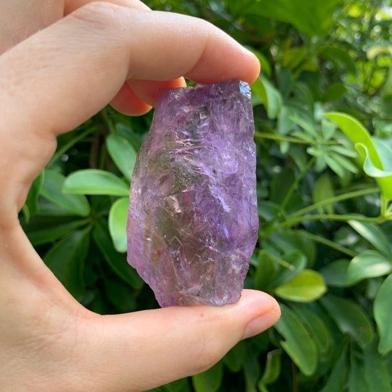 Ametrine Raw Crystals (1.50-2.50 Inch - AA Grade - 6-10 Pieces Per Pound) Ethically Sourced from Bolivia - Beyond Bohemian