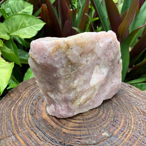 Rose Quartz Raw Crystal Specimen Ethically Sourced from Madagascar - Beyond Bohemian