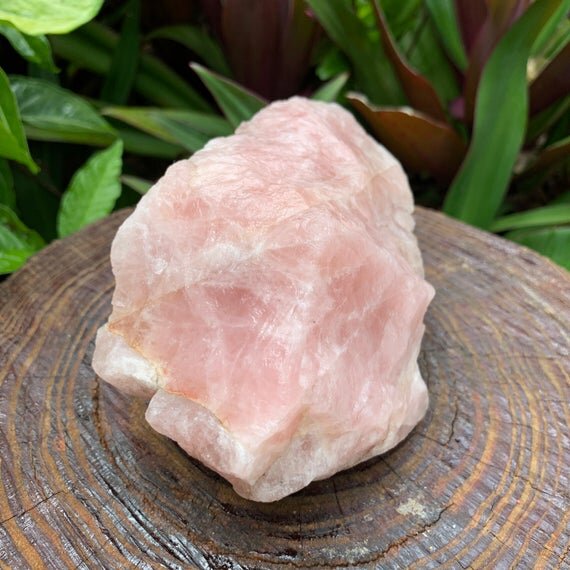 Rose Quartz Raw Crystal Specimen Ethically Sourced from Madagascar - Beyond Bohemian
