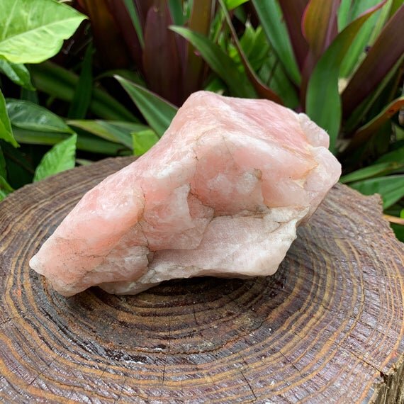 Rose Quartz Raw Crystal Specimen Ethically Sourced from Madagascar - Beyond Bohemian