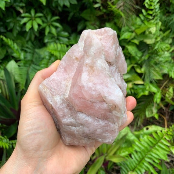 Rose Quartz Raw Crystal Specimen Ethically Sourced from Madagascar - Beyond Bohemian